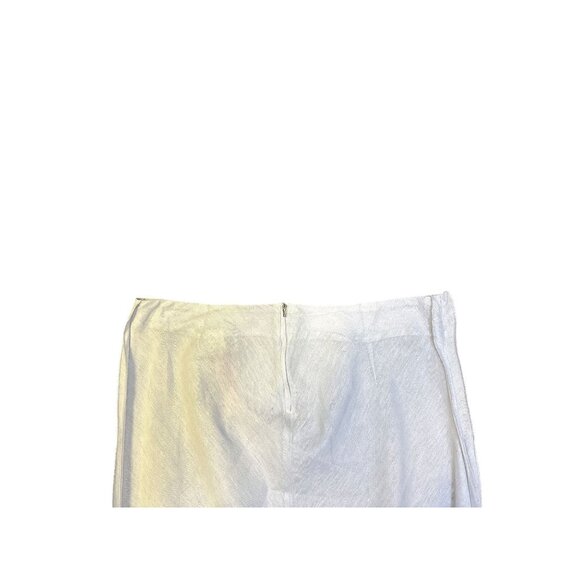 120% Lino Lavender Linen Maxi Skirt - Picture 3 of 4